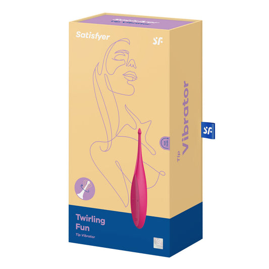 Vibromasseur clitoridien curve satisfyer magenta 17 x 3 cm