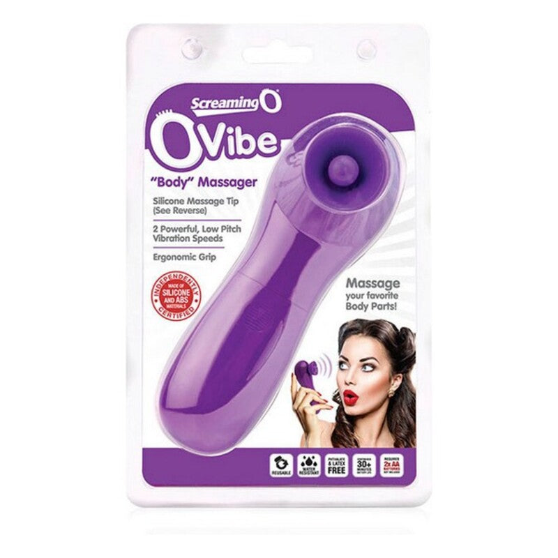 Vibromasseur clitoridien curve the screaming o ovibe lilas