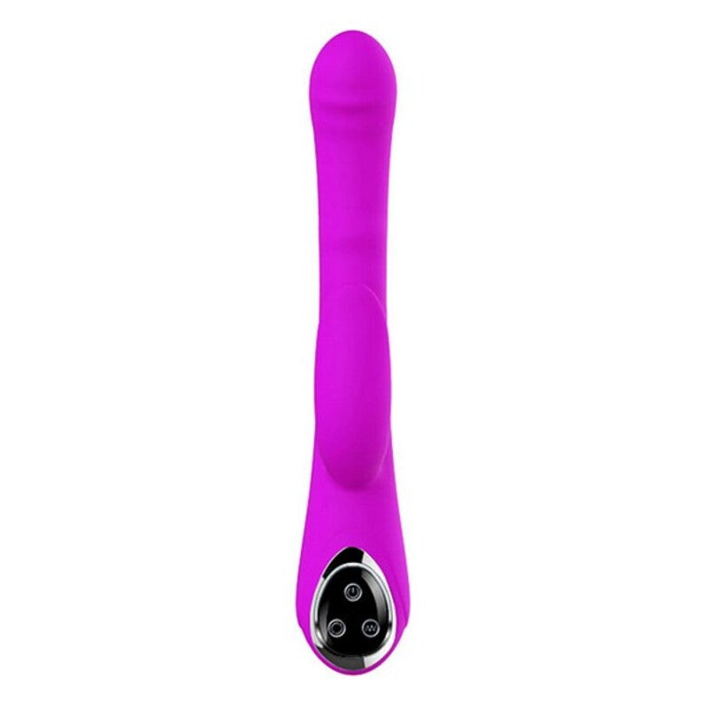 Vibromasseur double stimulation pretty love intime rechargeable rose 17 cm