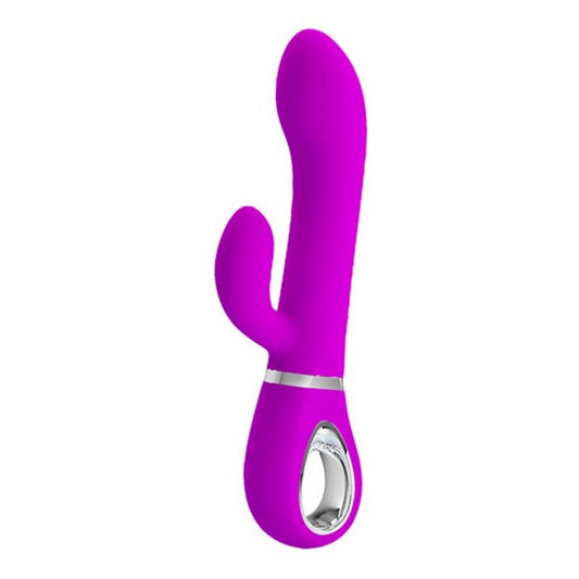 Vibromasseur double stimulation pretty love ternence lilas 105 cm