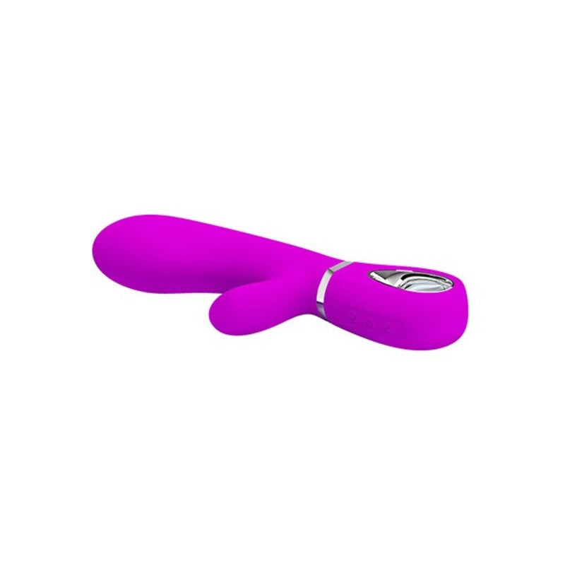 Vibromasseur double stimulation pretty love thomas lilas 11 cm