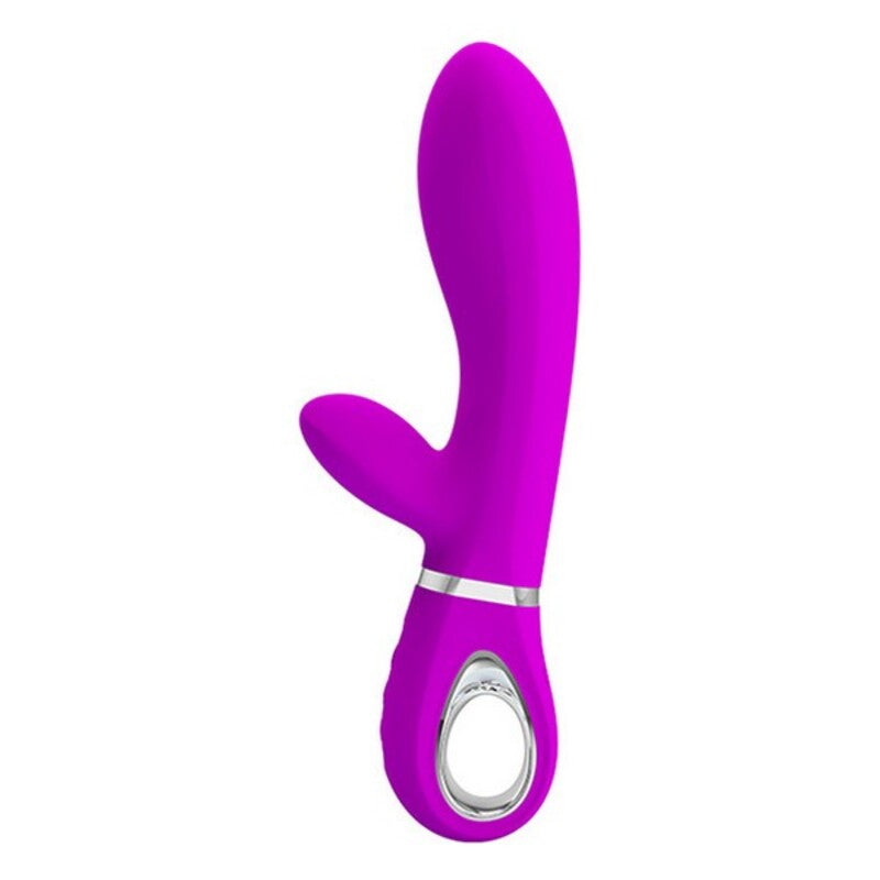 Vibromasseur double stimulation pretty love thomas lilas 11 cm