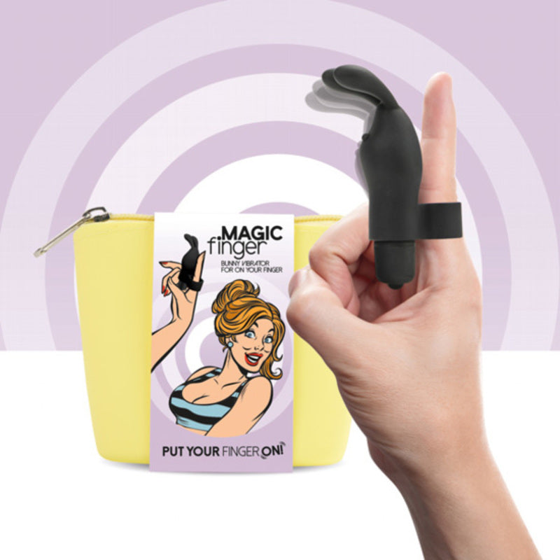 Vibromasseur magic feelztoys noir