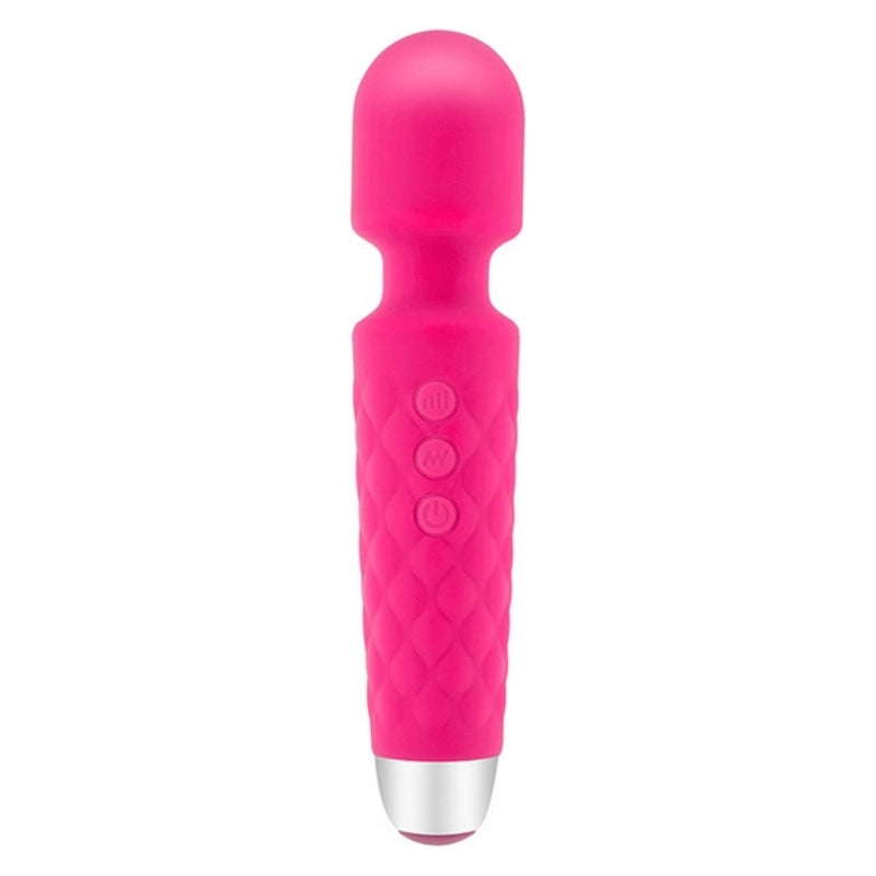 Vibromasseur point g s pleasures the wand rose fuchsia