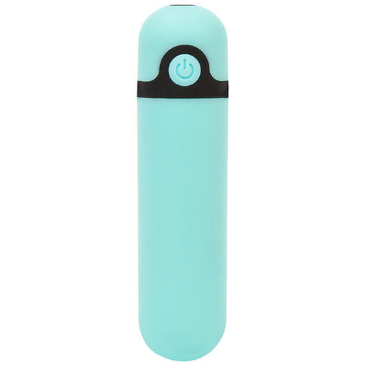 Vibromasseur powerbullet rechargeable bullet 10 fonctions pastel blue