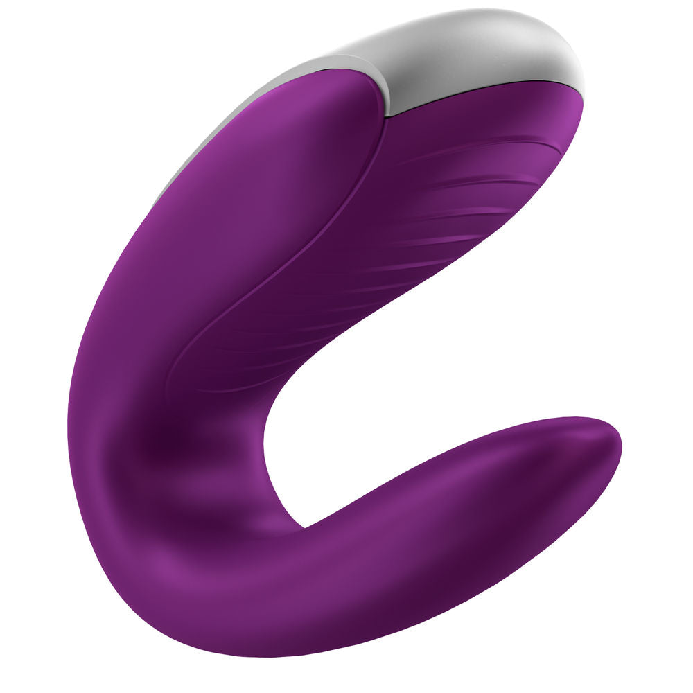 Vibromasseur satisfyer double fun violet