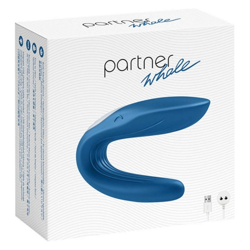 Whale couples massager satisfyer bleu