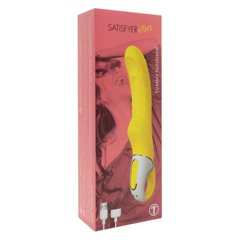 Yummy sunshine vibromasseur satisfyer jaune